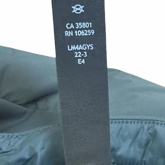 Lululemon Mens Down For It All Goose Down Puffer Jacket Size XXL Army Green FLAW